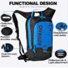 Arvano Hydration Backpack, Lightweight Hydration Pack with 2L Water Bladder, 6L Water Backpack for Men Women Cycling, Hiking, Mountain Biking, Skiing view 2
