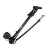 Giyo High Pressure Shock Pump, (300 PSI Max) for Fork & Rear Suspension, Lever Lock on Nozzle No Air Loss (Black) view 1