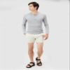 Amazon Essentials Men's Slim-Fit 5" Flat-Front Comfort Stretch Chino Shorts, Off-white, 30 view 2