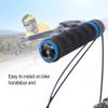 Handlebar Long End Caps Plugs,Cycle End Plugs Aluminum Alloy Handlebar Grip Road Handlebar End5 Colors Available(Black) view 3