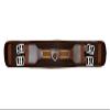 Y&Z Enterprises All Purpose Synthetic Treeless Freemax English Horse Saddle Tack Get Matching Girth & Strap (16.5 Inch Seat, Brown) view 4