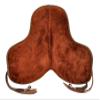 Y&Z Enterprises All Purpose Synthetic Treeless Freemax English Horse Saddle Tack Get Matching Girth & Strap (18 Inch Seat, Brown) view 3