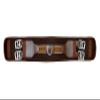 Y&Z Enterprises All Purpose Synthetic Treeless Freemax English Horse Saddle Tack Get Matching Girth & Strap (18 Inch Seat, Brown) view 4