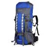 UNISTRENGH 80L Internal Frame Backpacks Outdoor Nylon Hiking Backpack Water-resistant Trekking Bag with Rain Cover for Camping Mountaineering Traveling (Blue) view 1