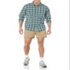 Amazon Essentials Men's Slim-Fit 5" Flat-Front Comfort Stretch Chino Shorts, Khaki Brown, 29 view 4