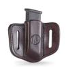 1791 GUNLEATHER Mag Pouch for Double Stack Magazines, OWB Magazine Holster for Belts view 2