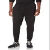 Amazon Essentials Men's Relaxed-Fit Fleece Joggers Sweatpants, Black, X-Small view 1