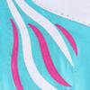 BAOHULU Leotards for Girls Gymnastics Toddler Shiny Diamond Metallic Athletic Bodysuit B179_LightBlue_10A view 3