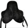 Y&Z Enterprises All Purpose Synthetic Treeless Freemax English Horse Saddle Tack Get Matching Girth & Strap (17.5 Inch Seat, Blue) view 4