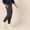 Amazon Essentials Men's Relaxed Joggers Sweatpants, Fleece, Comfortable Fit, Charcoal, Large view 3