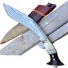 EGKH - Hand Forged Kukri - 12.5" Amazing 5 Fullers Khukuri - Fixed Blade - full tang - Tempered - Sharpen - Ready to use view 1