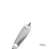 Fish WOW! 20pcs 1/2oz Casting Spoon Jig Lures Hammered Spoons with a Treble Hook - Chrome Silver view 3