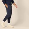 Amazon Essentials Men's Relaxed Joggers Sweatpants, Fleece, Comfortable Fit, Navy, X-Small view 3