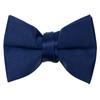 Spring Notion Boys' Pre-Tied Banded Satin Bow Tie, Small, Navy view 1