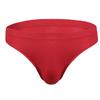 ACSUSS Men's Breathe Smooth Ice Silk Bikini G-String Thongs Underwear Swimwear Red XXL view 4