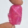 28.50 Ct Natural Red Ruby Gem - Egl Certified Wire Wrapping Rough Ruby Gem DS-499 view 3