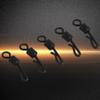 Q-Shaped Quick Change Swivels, 25pcs Size Fishing Tackle Accessory for Outdoor Fishing view 3