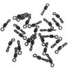 Q-Shaped Quick Change Swivels, 25pcs Size Fishing Tackle Accessory for Outdoor Fishing view 4