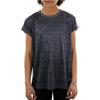 More Mile Girls Cap Short Sleeve Running Top - Grey-9-10 Years view 1