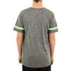 More Mile Marl Boys Short Sleeve Running Top - Grey-9-10 Years view 2