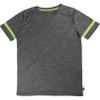More Mile Marl Boys Short Sleeve Running Top - Grey-9-10 Years view 4