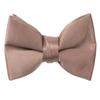 Spring Notion Boys' Pre-Tied Banded Satin Bow Tie, Small, Pink Copper view 1