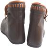 Medieval Leather Renaissance Shoes Ankle Length ABS (Brown, 12) view 2