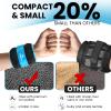 Ankle Weights for Women, Men and Kids - 4 LBS x 2 Strength Training Wrist/Leg/Arm Weight with Adjustable Strap for Jogging, Gymnastics, Aerobics, Physical Therapy (Sky Blue) view 2