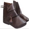 Medieval Leather Shoes Handmade Jorvik Style ABS (Brown, 6) view 1