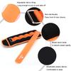 Ankle Weights for Women, Men and Kids - 3 LBS x 2 Strength Training Wrist/Leg/Arm Weight with Adjustable Strap for Jogging, Gymnastics, Aerobics, Physical Therapy (Orange) view 4