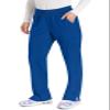 Dickies Women's Scrub Pants Natural Rise Tapered Leg Pull-On Bottoms with 7 Pockets and Knit Waistband DK005P, XXS Petite, Ga view 4