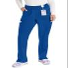 Dickies Women's Scrub Pants Natural Rise Tapered Leg Pull-On Bottoms with 7 Pockets and Knit Waistband DK005, S, Galaxy Blue view 1