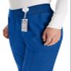 Dickies Women's Scrub Pants Natural Rise Tapered Leg Pull-On Bottoms with 7 Pockets and Knit Waistband DK005, S, Galaxy Blue view 3