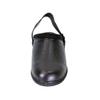 24 Hour Comfort Carrie (1804) Women's Wide Width Cut Designed Upper Leather Slingback Clogs Black 10 view 2