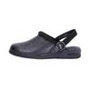 24 Hour Comfort Carrie (1804) Women's Wide Width Cut Designed Upper Leather Slingback Clogs Black 10 view 3