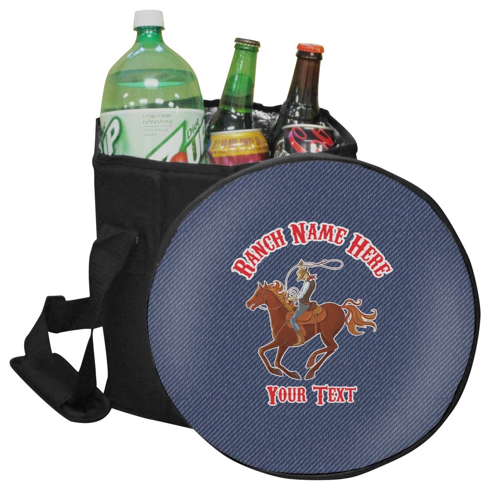 YouCustomizeIt Personalized Western Ranch Collapsible Cooler & Seat