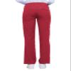 Dynamix Scrubs for Women, Drawstring Cargo Pants for Women Plus Size DK130T, 2XL Tall, Red view 2
