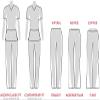 Dynamix Scrubs for Women, Drawstring Cargo Pants for Women Plus Size DK130T, 2XL Tall, Red view 4