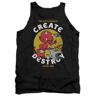 Hot Stuff Local Devils Unisex Adult Tank Top for Men and Women Black