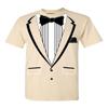 Promotion & Beyond Tuxedo (Black) with Pocket Square Ceremony Men's T-Shirt, 3XL, Natural view 1