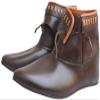 Medieval Leather Renaissance Shoes Ankle Length ABS (Natural Leather, 12) view 1