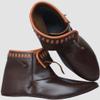 Medieval Leather Renaissance Shoes Ankle Length ABS (Natural Leather, 12) view 3