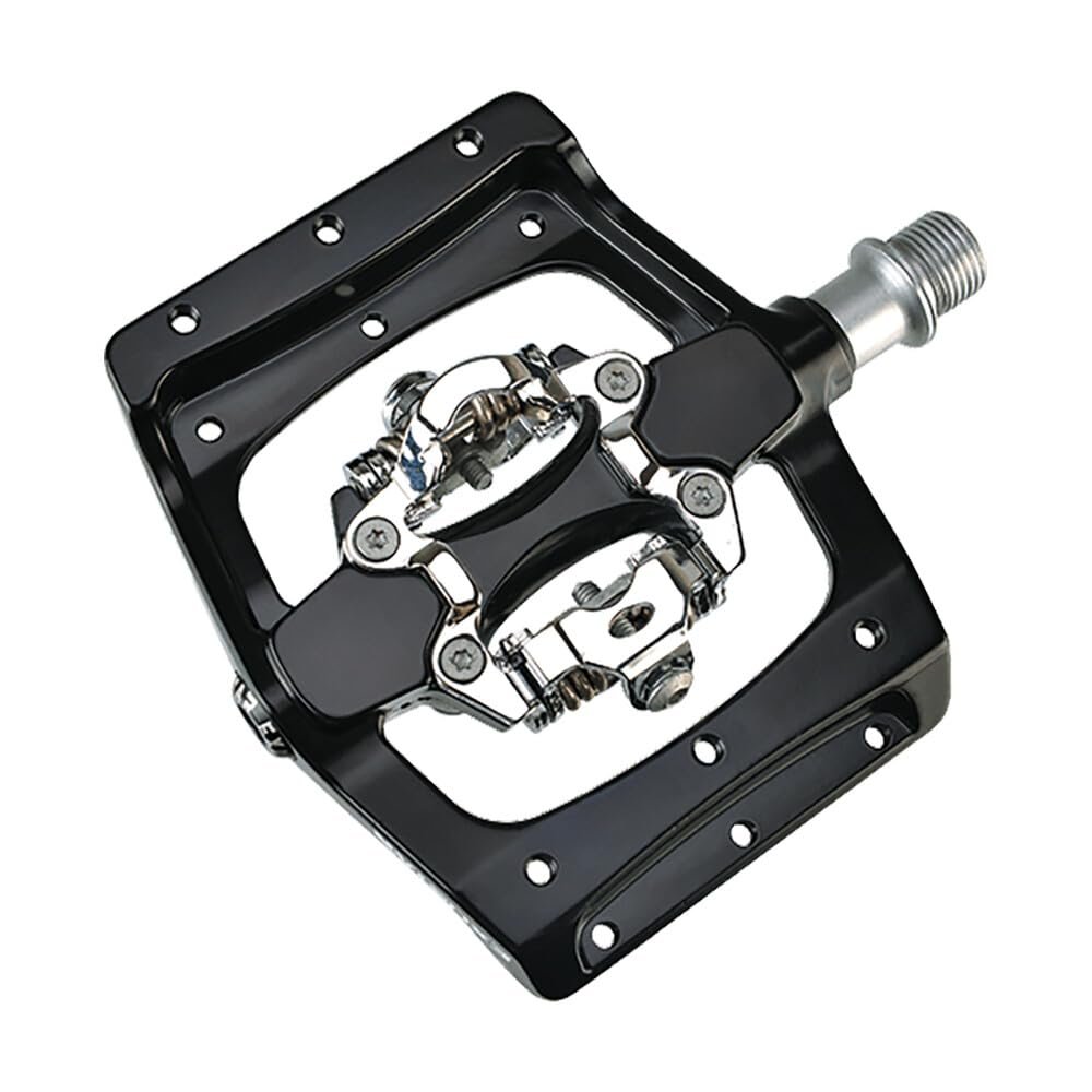 Exustar E-PM820 Single Sided Clipless SPD Pedals plus DH Platform Side