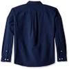 Amazon Essentials Slim-Fit Dress Shirts for Men - Long-Sleeve, Pocket, Button-Down Oxford Shirt, Navy, Large view 2