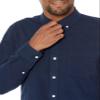 Amazon Essentials Slim-Fit Dress Shirts for Men - Long-Sleeve, Pocket, Button-Down Oxford Shirt, Navy, Large view 4