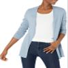Amazon Essentials Women's Lightweight Open-Front Cardigan Sweater (Available in Plus Size), Indigo Blue Heather, XX-Large view 1