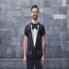 Tuxedo (Black) with Pocket Square Ceremony Men's T-Shirt, 3XL, Purple view 3