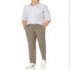 Amazon Essentials Men's Straight-Fit Wrinkle-Resistant Flat-Front Chino Pant, Taupe, 34W x 34L view 4
