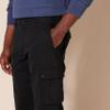 Amazon Essentials Men's Straight-Fit Stretch Cargo Pant (Available in Big & Tall), Black, 42W x 34L view 4