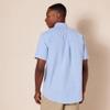 Amazon Essentials Oxford Shirts for Men - Regular-Fit, Short-Sleeve, Blue, XX-Large view 3